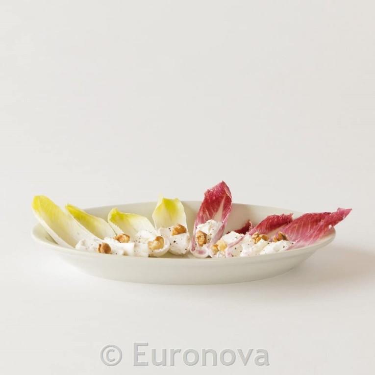 Roma Oval Plate / 37x22cm / 6 pcs