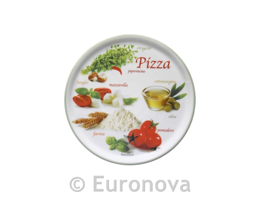 Pizza Plate Napoli / 31cm / Foods / 6pcs