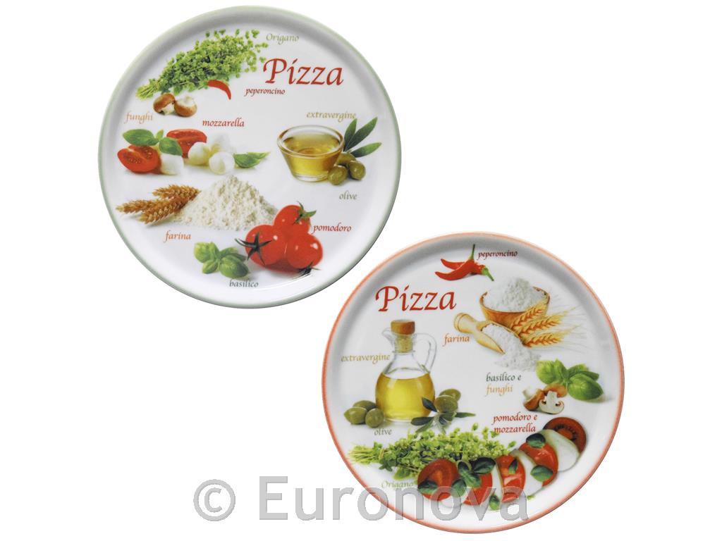 Pizza Plate Napoli / 33cm / Foods / 6pcs