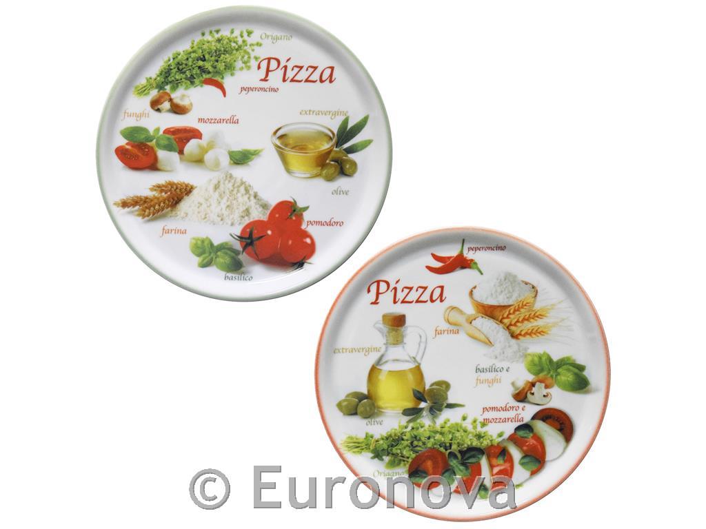 Pizza Plate Napoli / 33cm / Foods / 6pcs