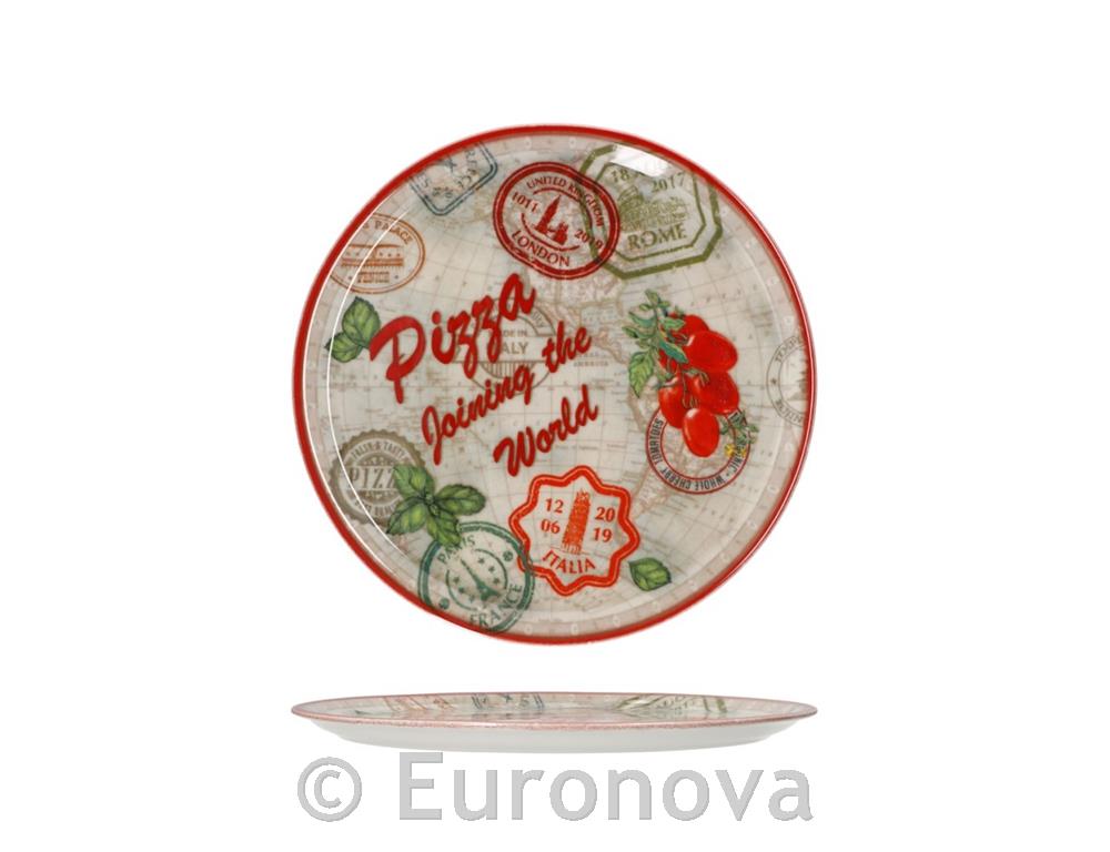 Pizza Plate Napoli / 31cm / Charma / 6Pc