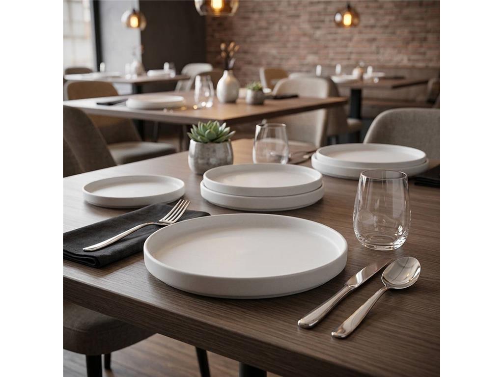 Oslo nordic dinner plate / 28cm / 6pcs