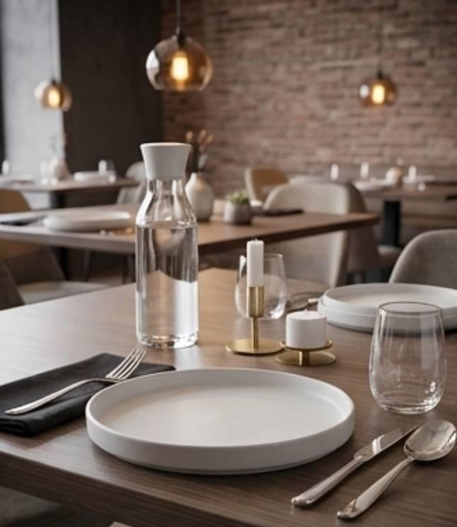 Oslo nordic dinner plate / 28cm / 6pcs