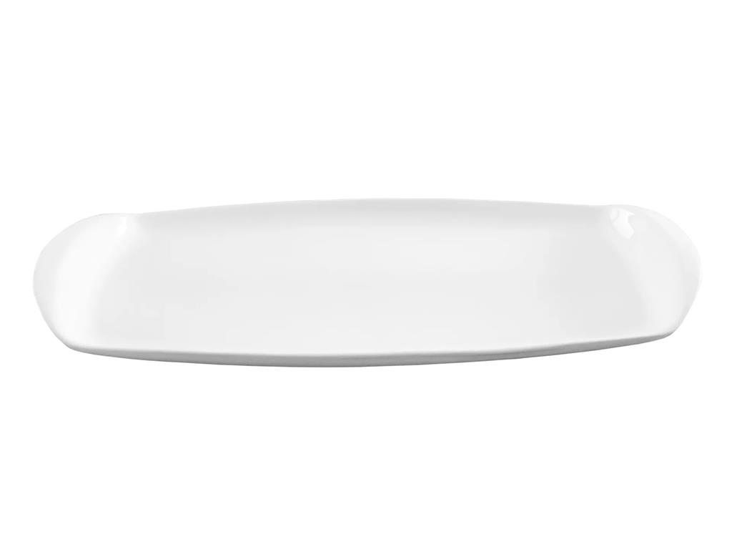 Porcelain plate / serving / 62x19cm