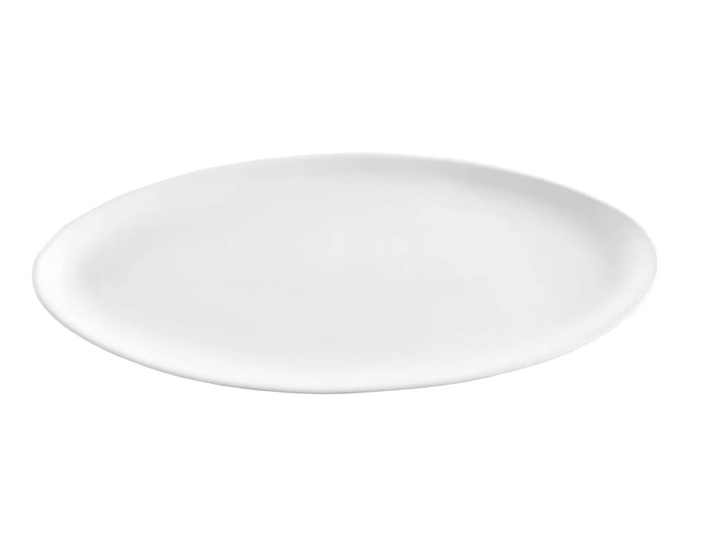 Porcelain oval plate / serving / 58x26cm