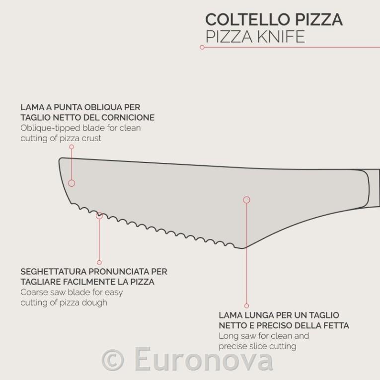 Cateri Knife For Pizza / 21cm / 12 pcs