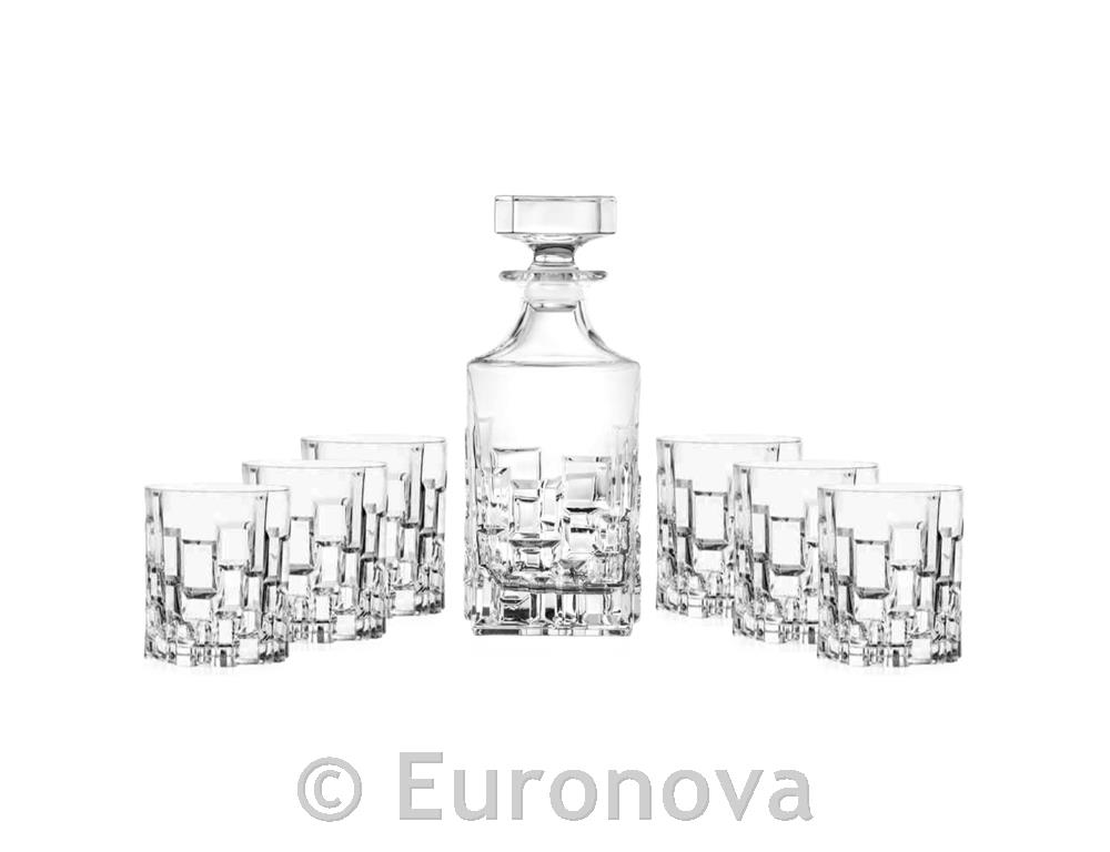 Set Etna /Decanter+whiskey glasses/ 7pcs