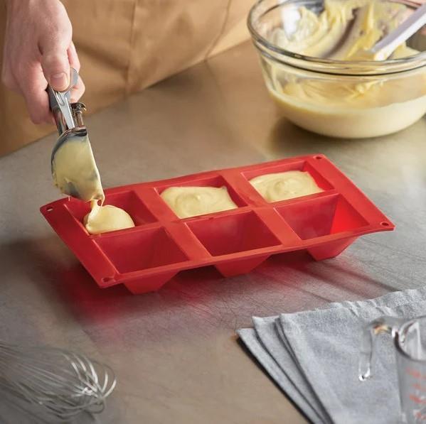 Silicone Mould Pyramide / 6-Part / 40x71