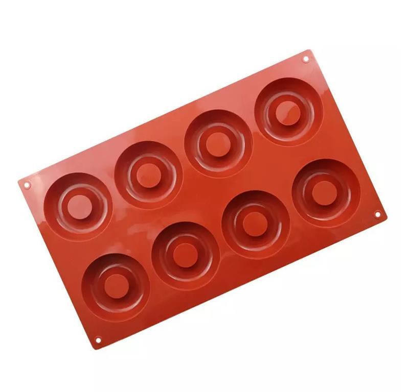 Silicone Mold Donut / 8x / 65x21mm