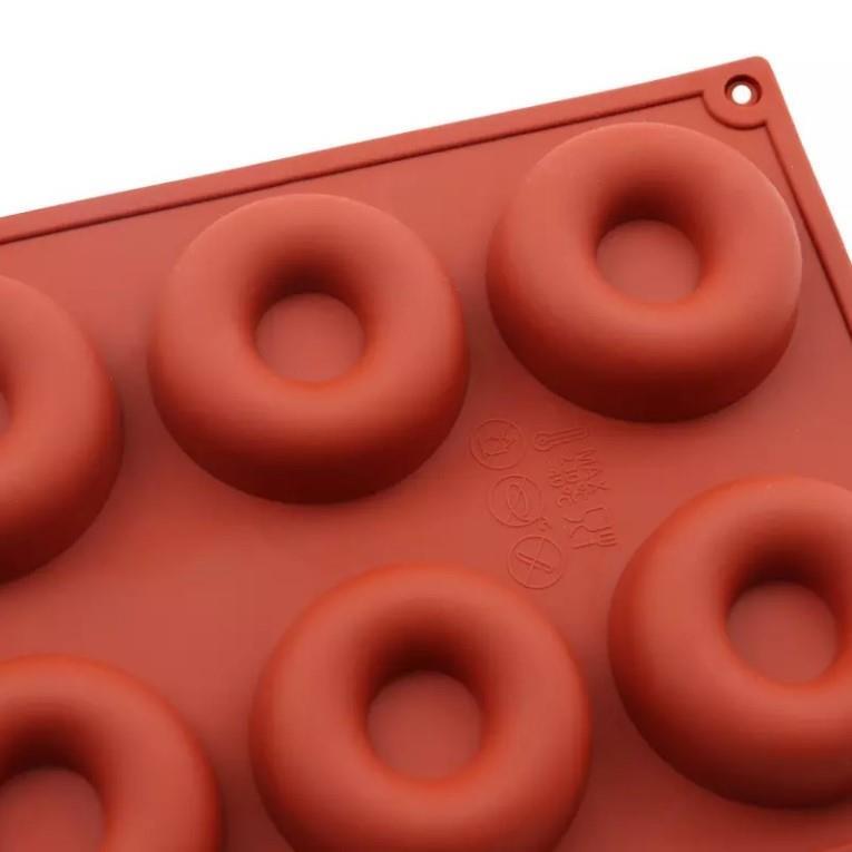 Silicone Mold Donut / 8x / 65x21mm