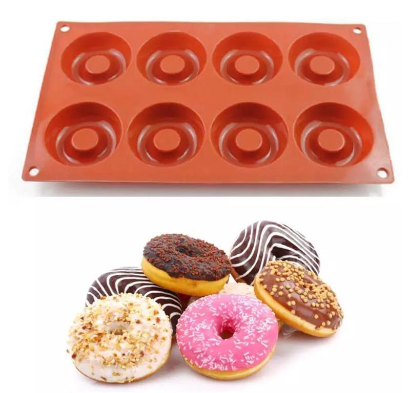Silicone Mold Donut / 8x / 65x21mm