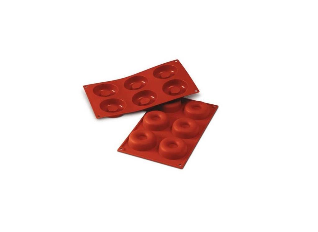 Silicone Mold Donut / 6x / 72x23mm