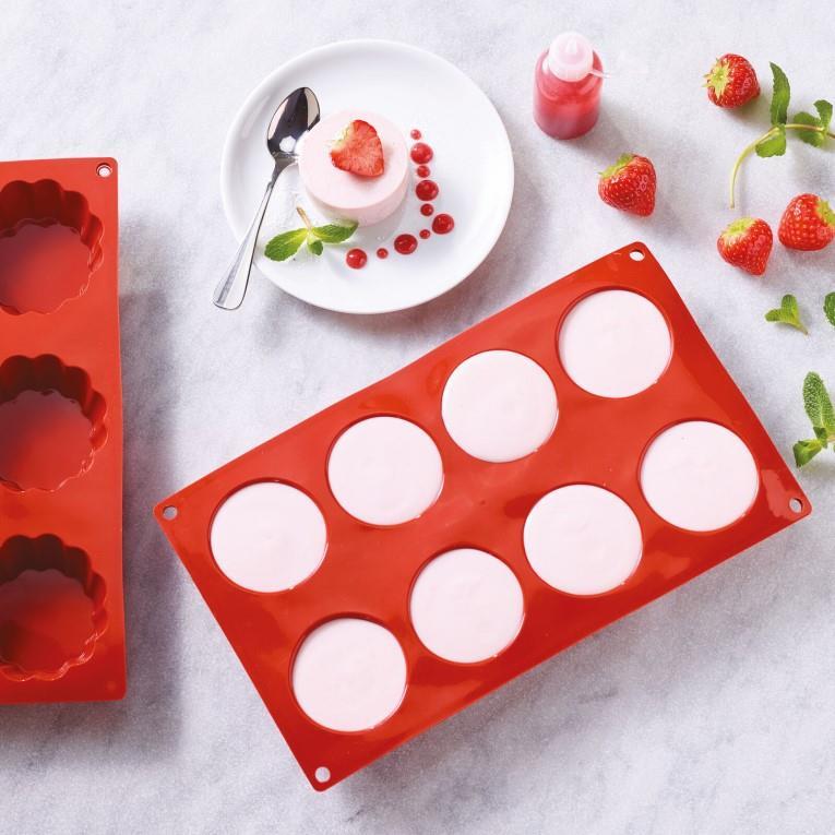 Silicone Baking Mould Cylinder / 8x / 60