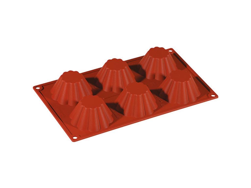 Silicone Mold Panna Cotta / 6x / 79x37mm