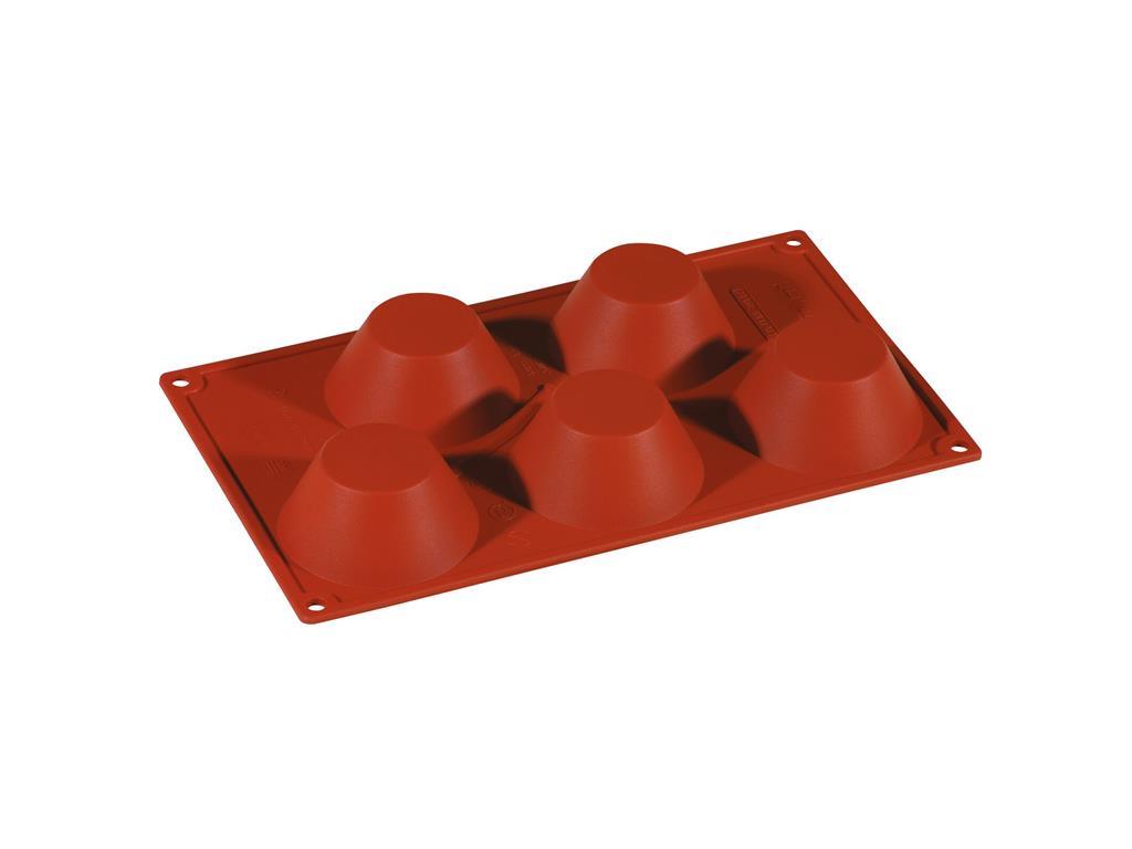 Silicone Baking Mould / 5 Moulds / 35x80