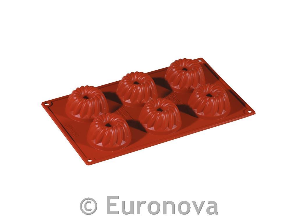 Silicone Mould / 6-Part / 36x70mm