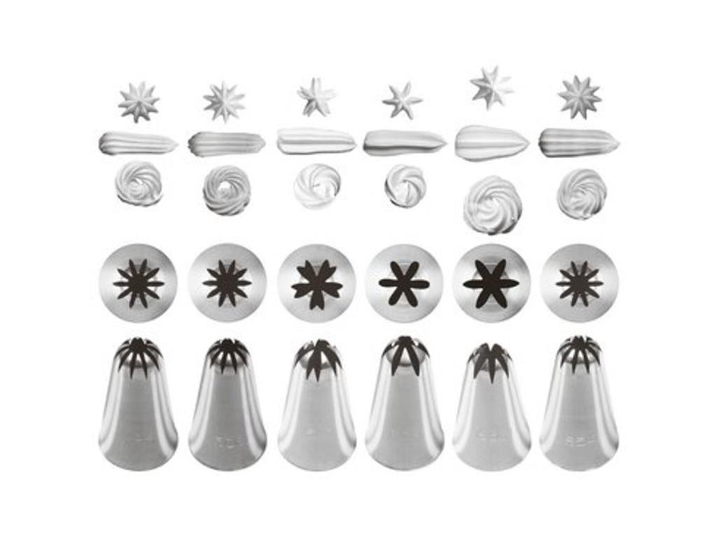 Cake decorating Nozzle / set of 6pcs