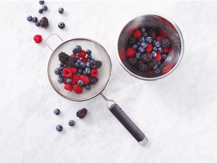 Round Colander / single / fine / 12cm
