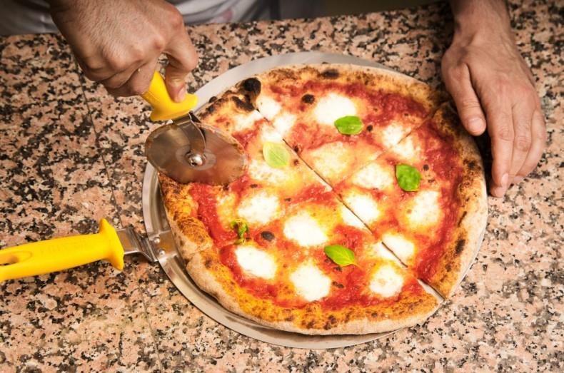 Pizza Tray w/ Handle / 50cm