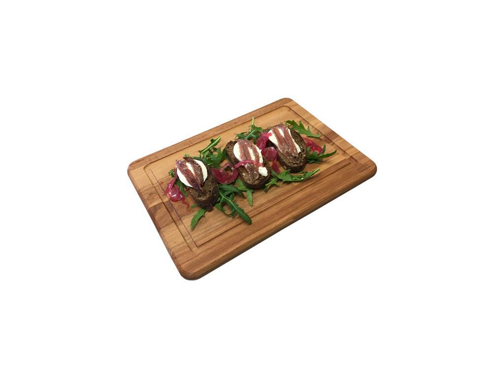 Wooden serving board / 34x24x2cm