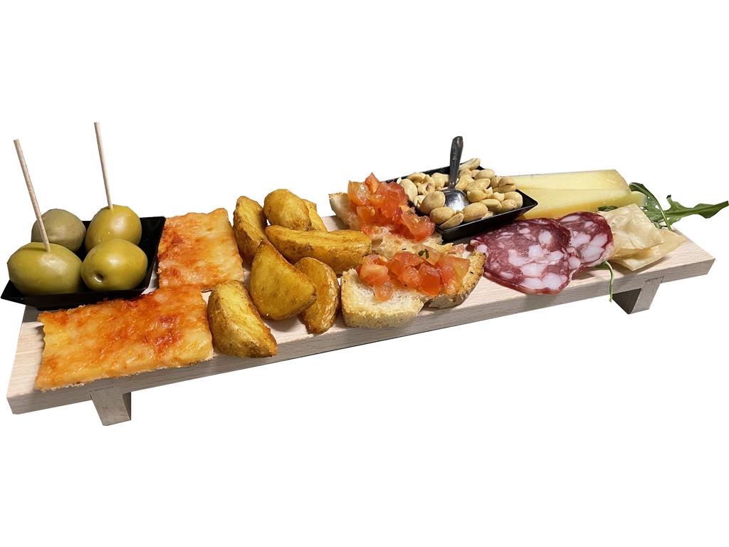 Wooden serving board / 45x10x3cm