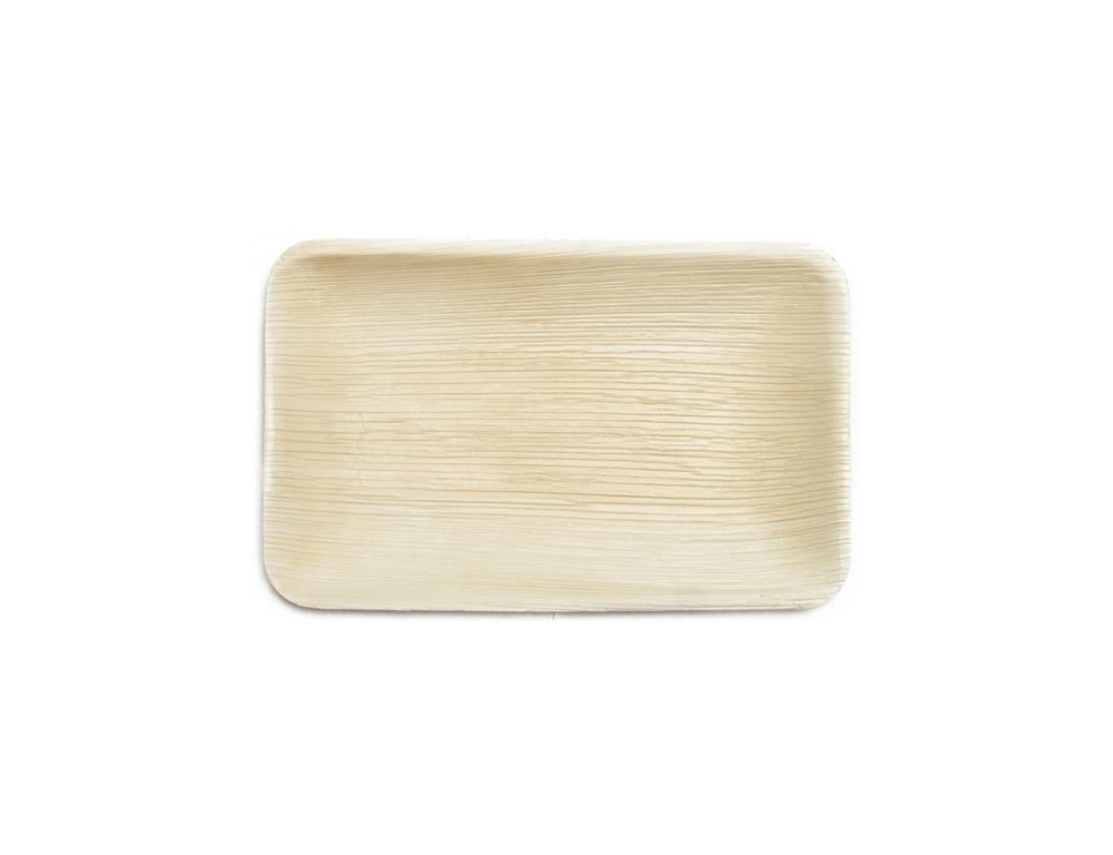 Eco Plate / 25x16cm / Palm / 12pcs