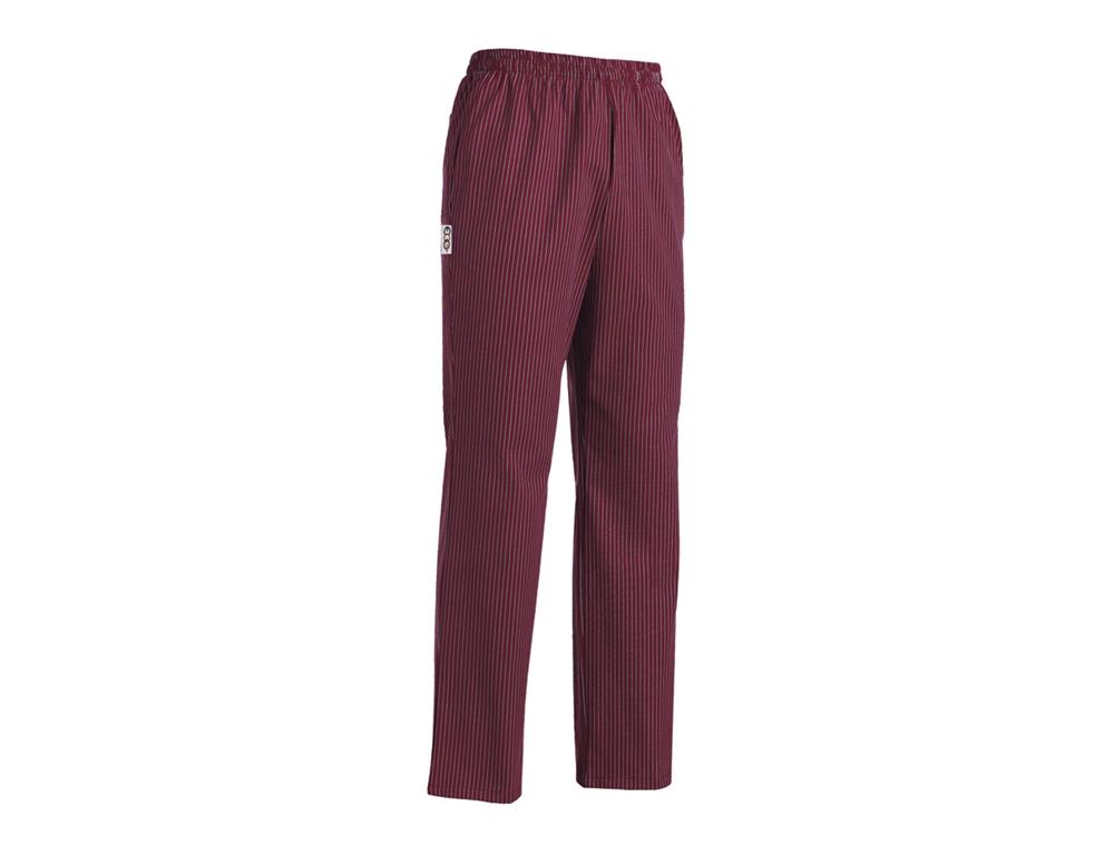 Chef Pants / Coulisse / Bordeaux / XXL