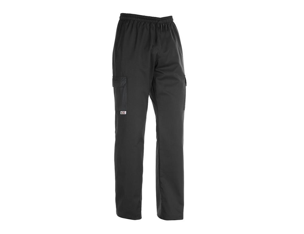 Chef Pants / Coulisse Pocket / Black /XL