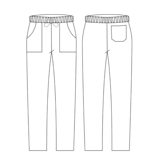 Chef Pants / Coulisse Pocket /Convoy/XL