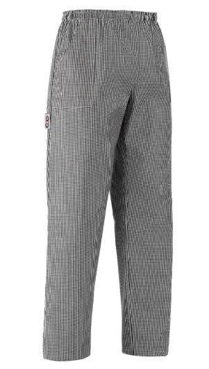 Chef Pants / Coulisse Pocket /Pepita/ XS
