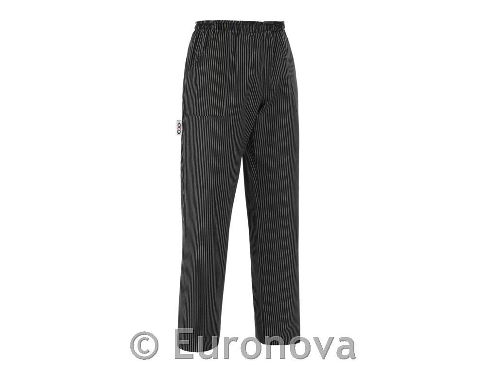 Chef Pants / Coulisse Pocket /Gessato/XL