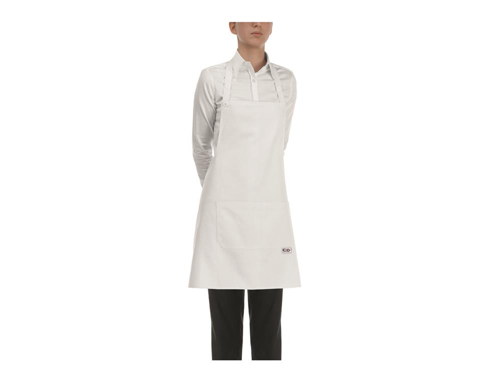 Apron / 70x70cm / White / 2 pcs