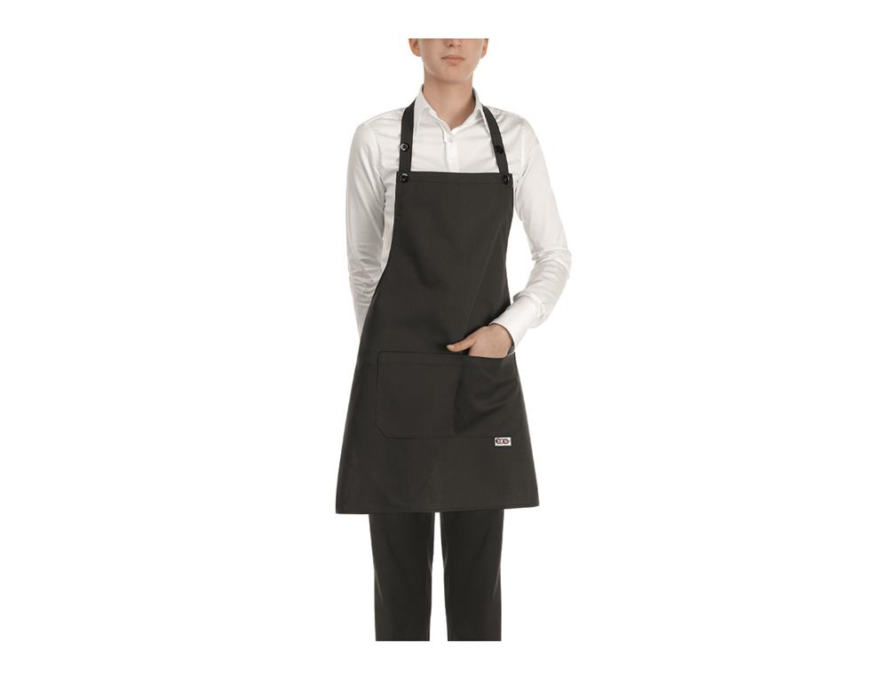 Apron / 70x70cm / Black / 2 pcs