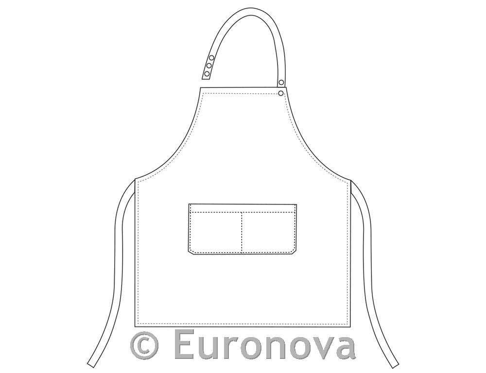 Apron Woman / 70x70cm / Kelly Green / 2