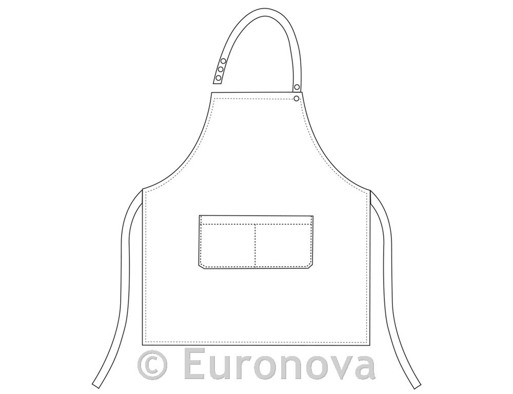 Apron Woman / 70x70cm / Fantasy / 2 pcs