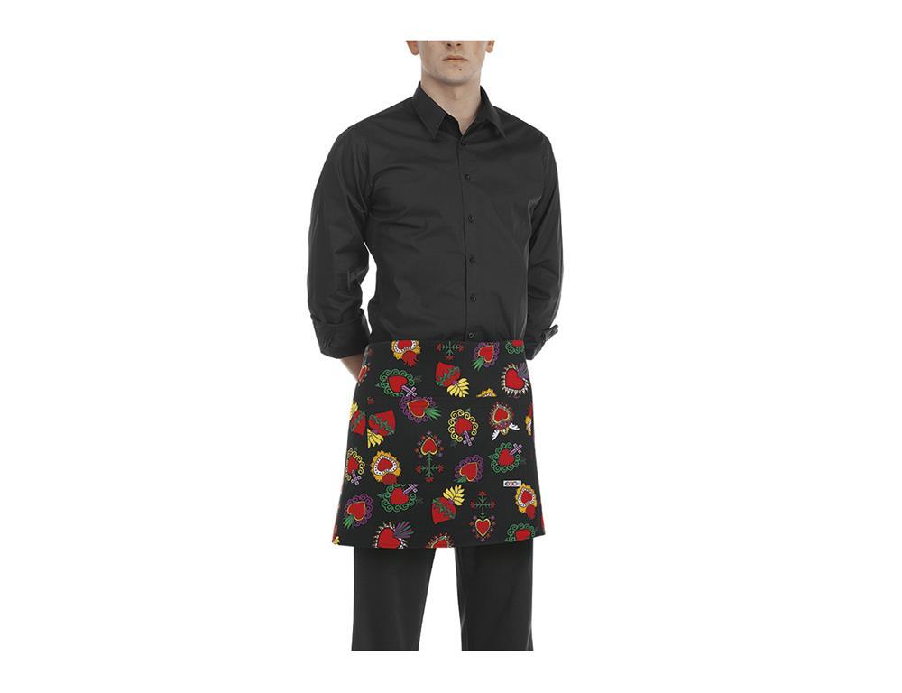Bartender Apron / 40x70cm /Hearts/ 2pcs