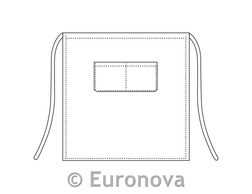 Waiter Apron / 70x70cm / 2 pcs / Bordeau