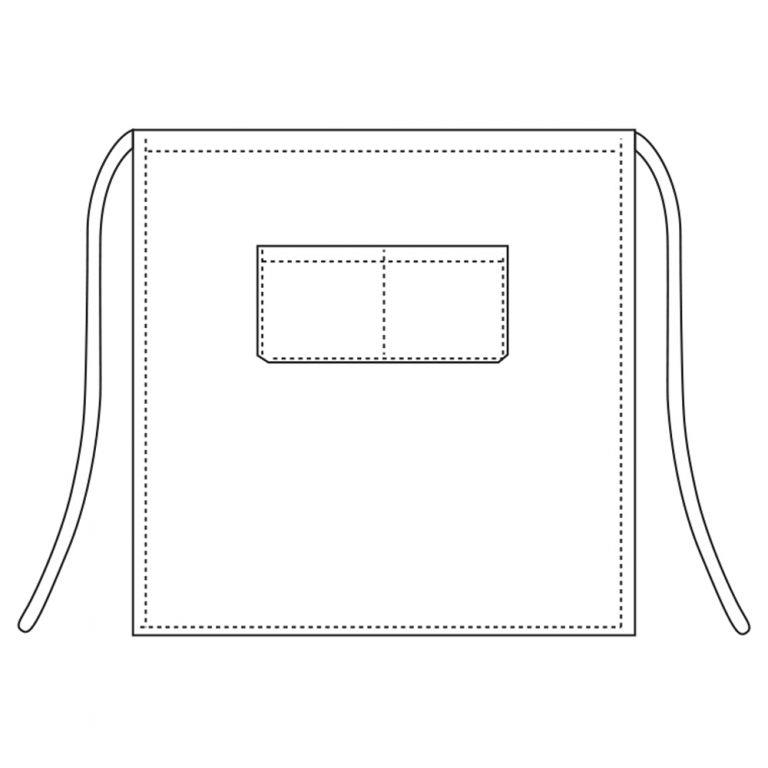 Waiter Apron / 70x70cm / Jeans / 2 pcs