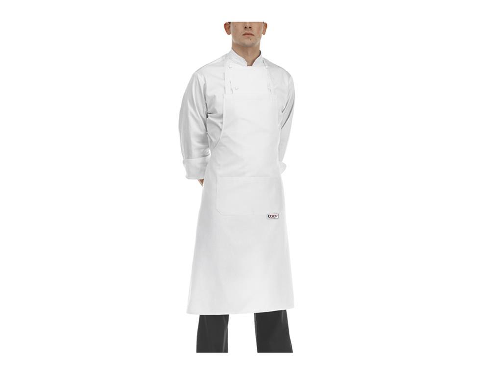 Chef Apron / 90x70cm / White / 2 pcs