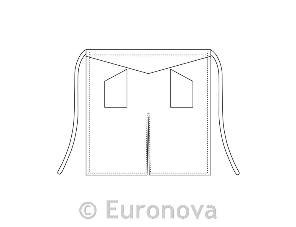 Apron Cut / 90x100cm / Bordeaux