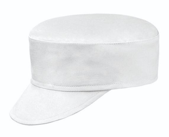 Chef's Hat / w/ Visor / White / 2 pcs