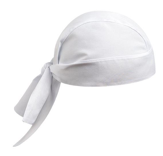 Chef Head Wrap / Bandana / White / 2 pcs