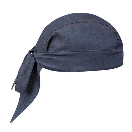 Chef Head Wrap / Bandana / Jeans / 2 pcs