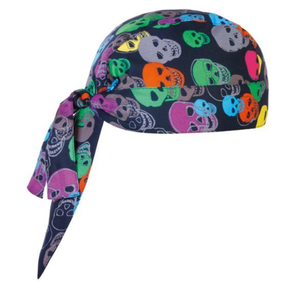 Chef Head Wrap / Bandana / Skulls / 2 pc