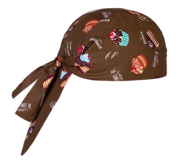 Chef Head Wrap / Bandana / Sweets / 2 pc