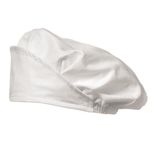 Chef Head Wrap / w/Elastic / White / 5 p