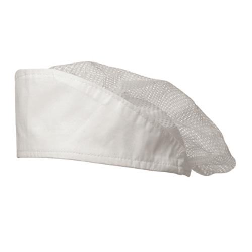 Chef Head Wrap / w/Mesh / White / 5 pcs