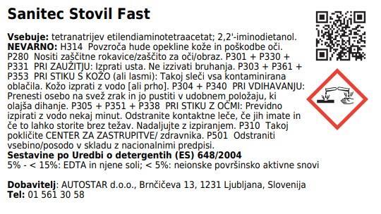 Stovil Fast /5L/ Dishwashing Alu, Copper