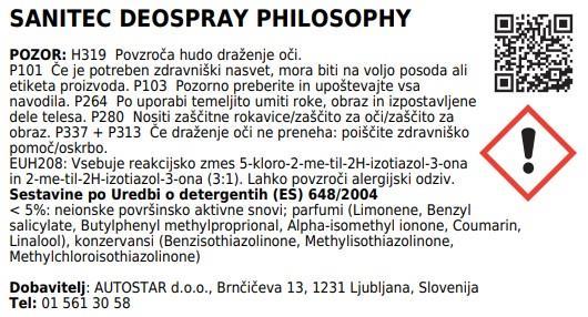 Deo Spray / 300ml / Philosophy Freshener