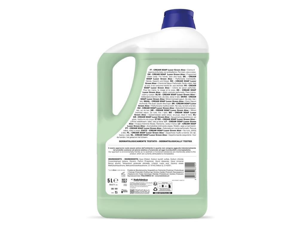 Cream Soap Luxor Green Aloe / 5L